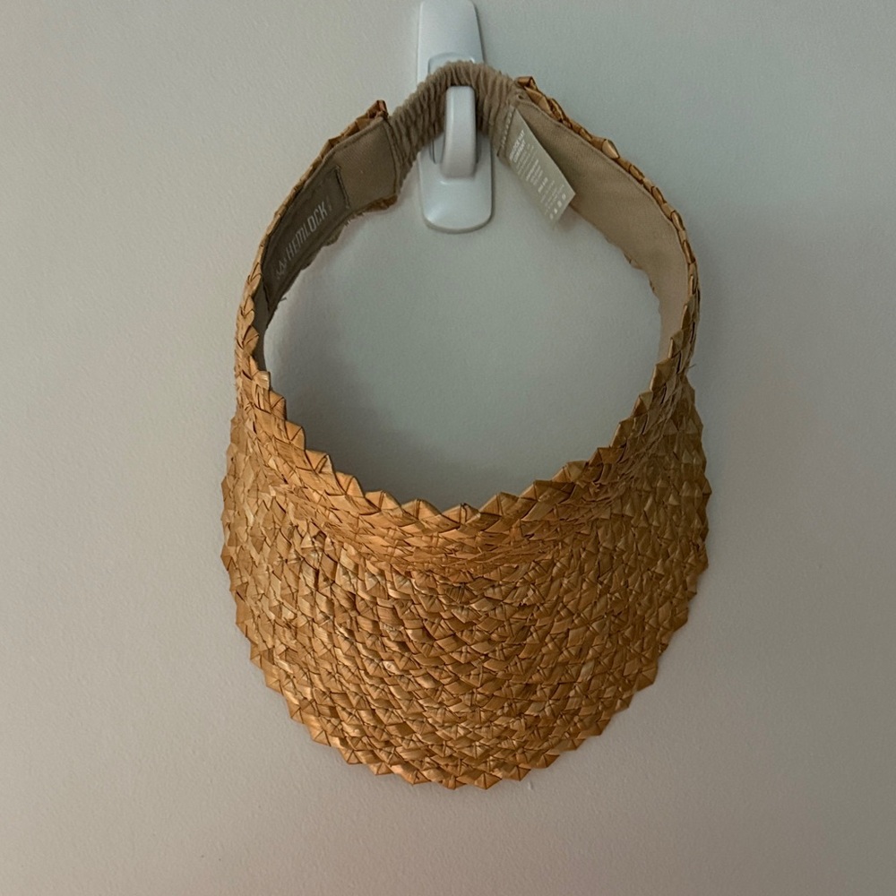 Hemlock Tan Woven Visor